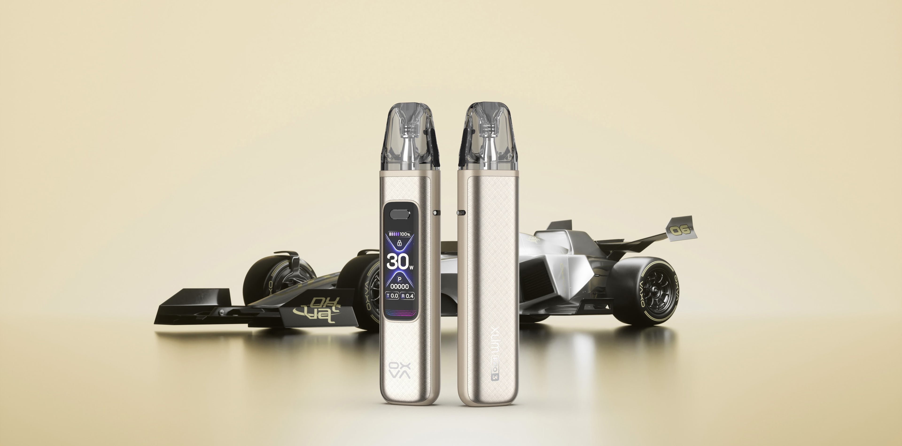 OXVA Xlim Pro 3 Titanium Silk