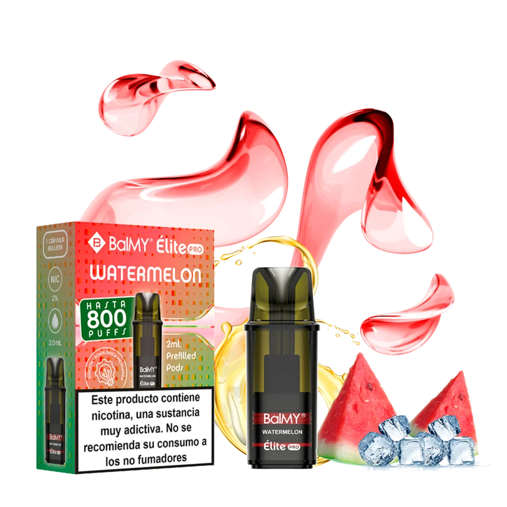 balmy elite pro capsula sandia 20mg watermelon