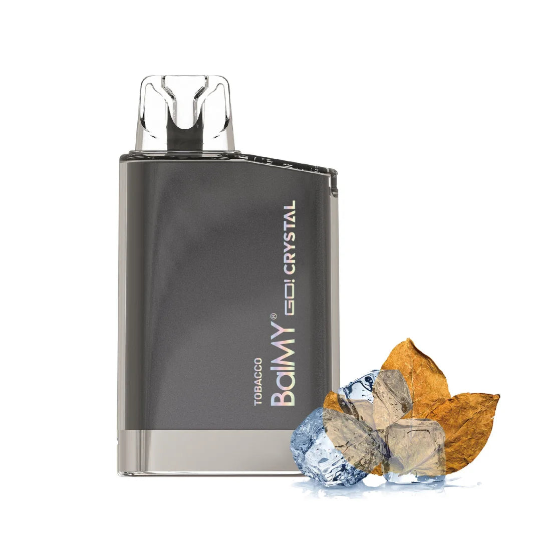 balmy go crystal vape desechable tabaco 800 caladas tobacco 20mg