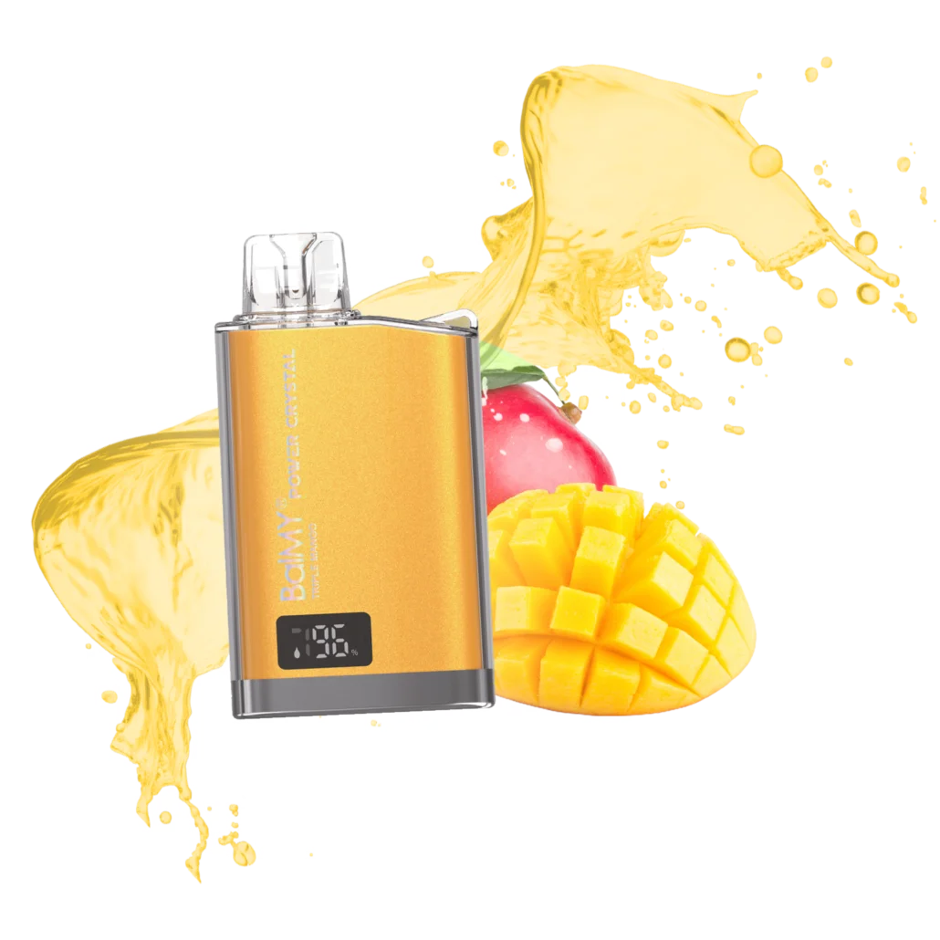 balmy power crystal 8000 vape desechable mango triple mango