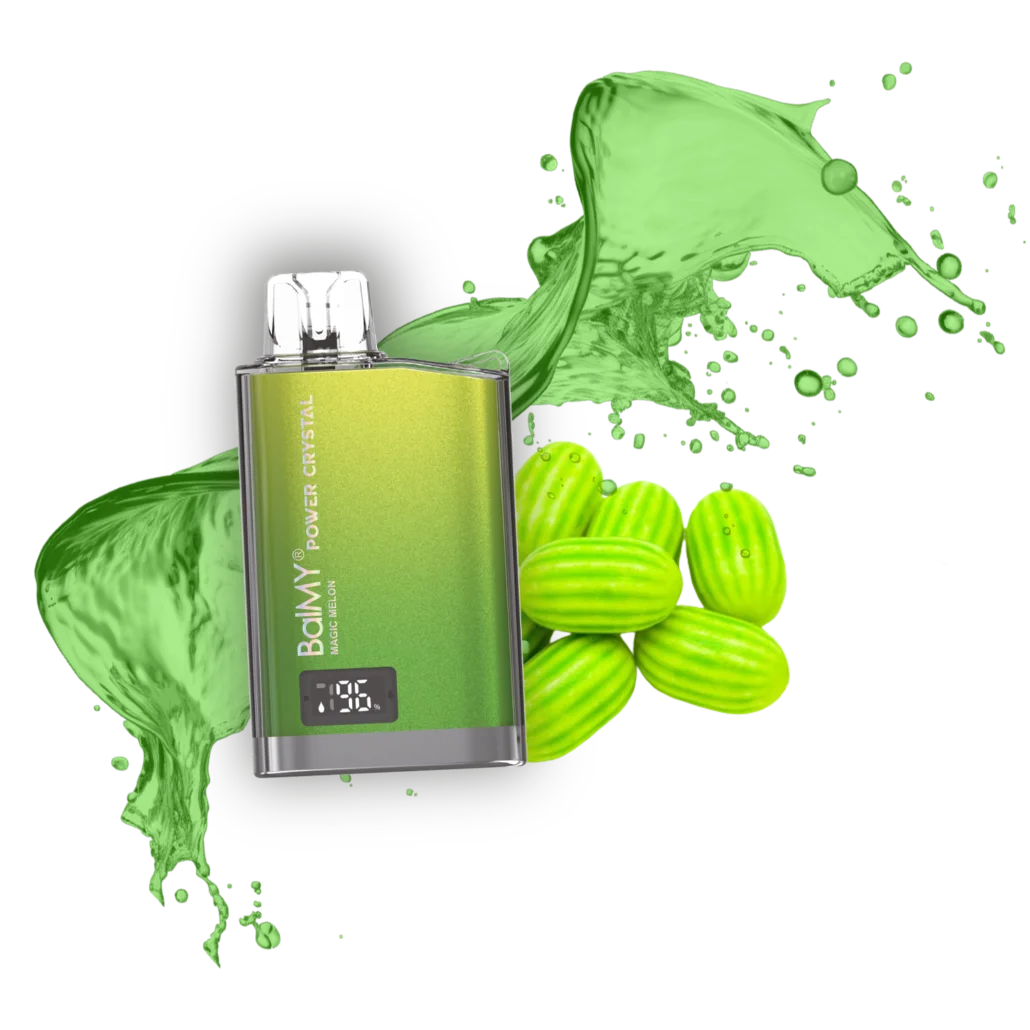 balmy power crystal 8000 vape desechable melon magic melon