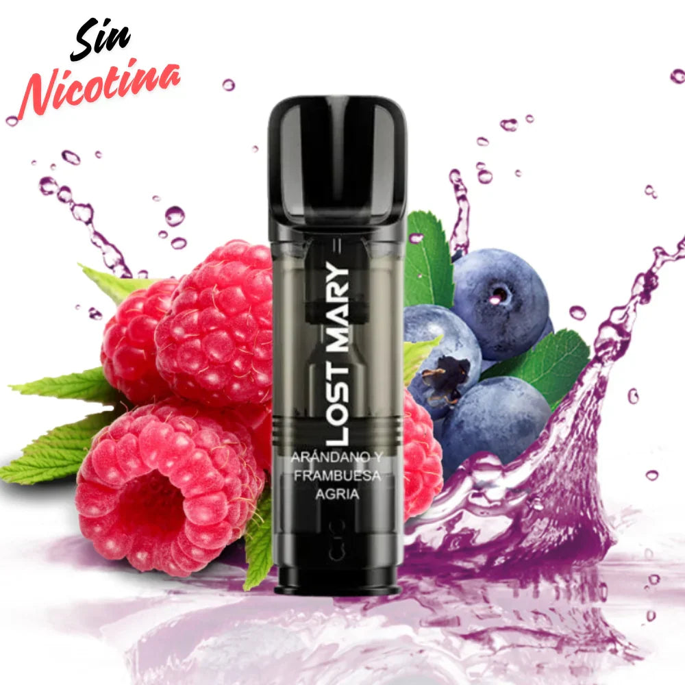Capsulas de LOST MARY para TAPPO AIR Sin Nicotina - Paquete de 2 pods | Pods Xpress