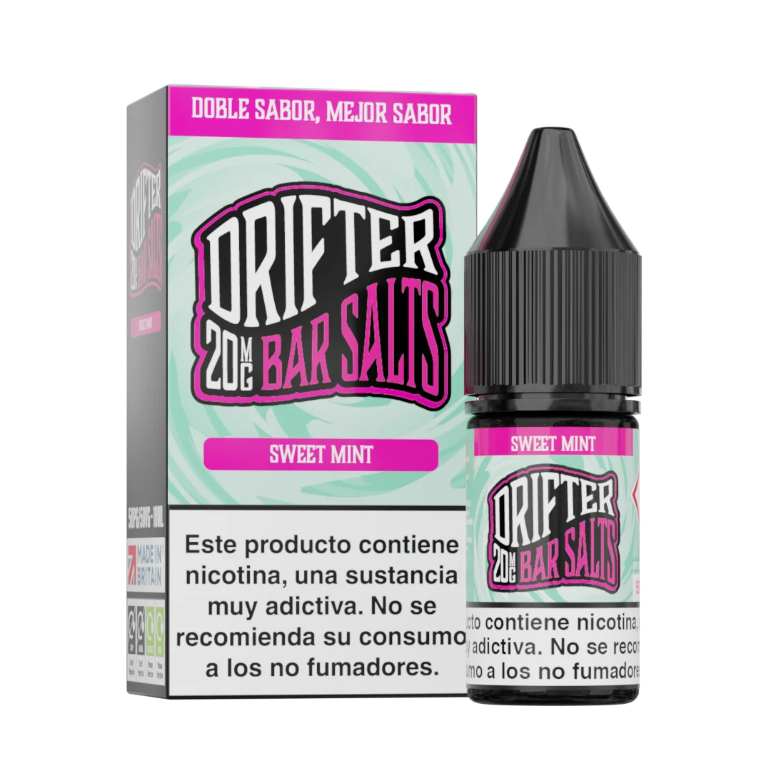 drifter bar vape desechable 20mg menta dulce