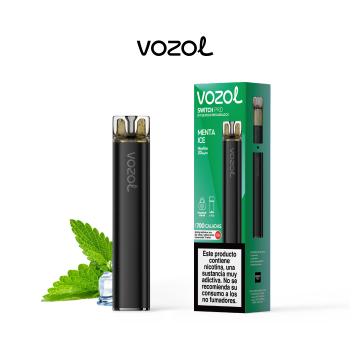 Dispositivo Vozol Switch Pro Starter Kit 20mg - PODS XPRESS