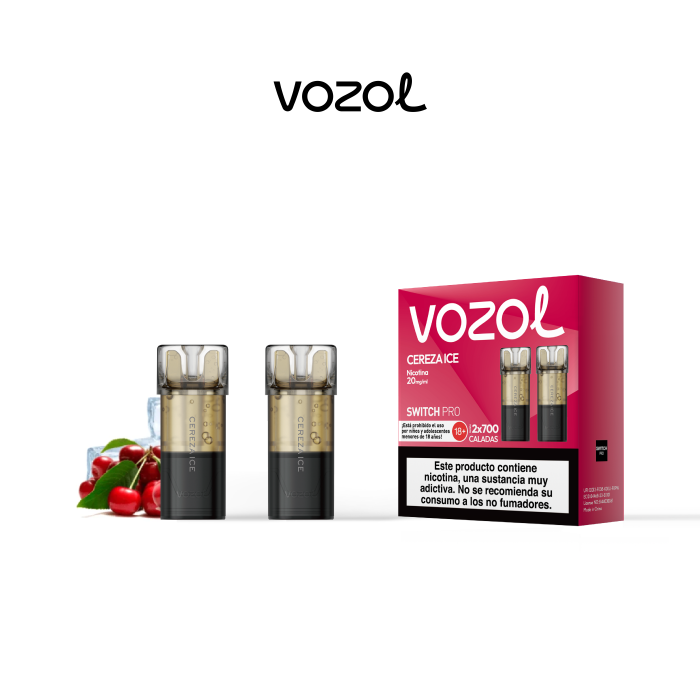 Cápsulas Vozol Switch Pro - 2 Pods 20mg - PODS XPRESS