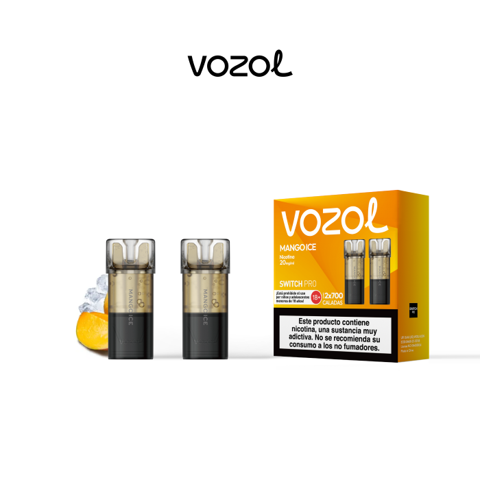 Cápsulas Vozol Switch Pro - 2 Pods 20mg - PODS XPRESS