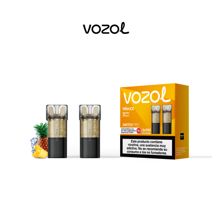 Cápsulas Vozol Switch Pro - 2 Pods 20mg - PODS XPRESS