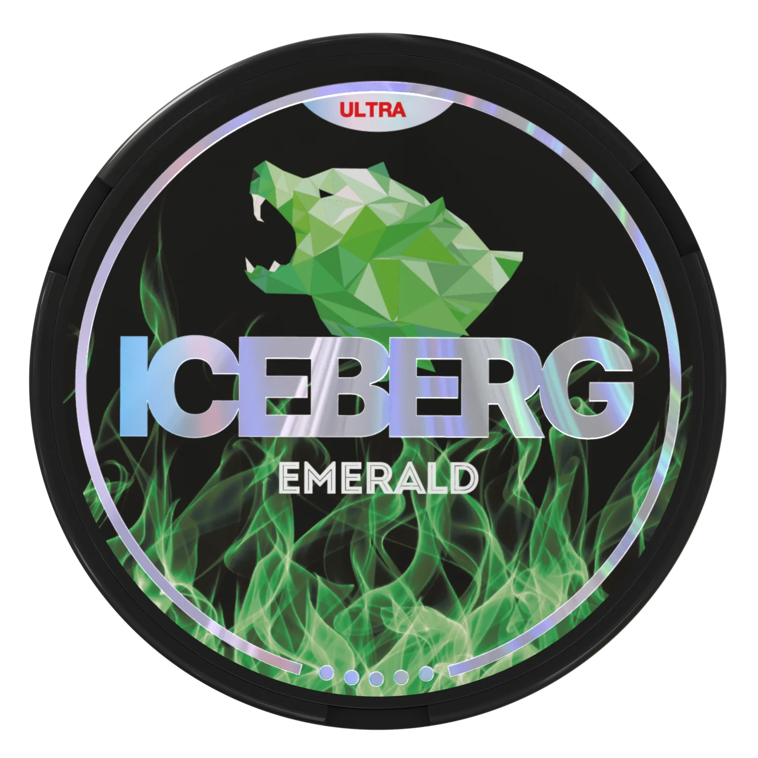 iceberg bolsitas nicotina 50mg ultra emerald