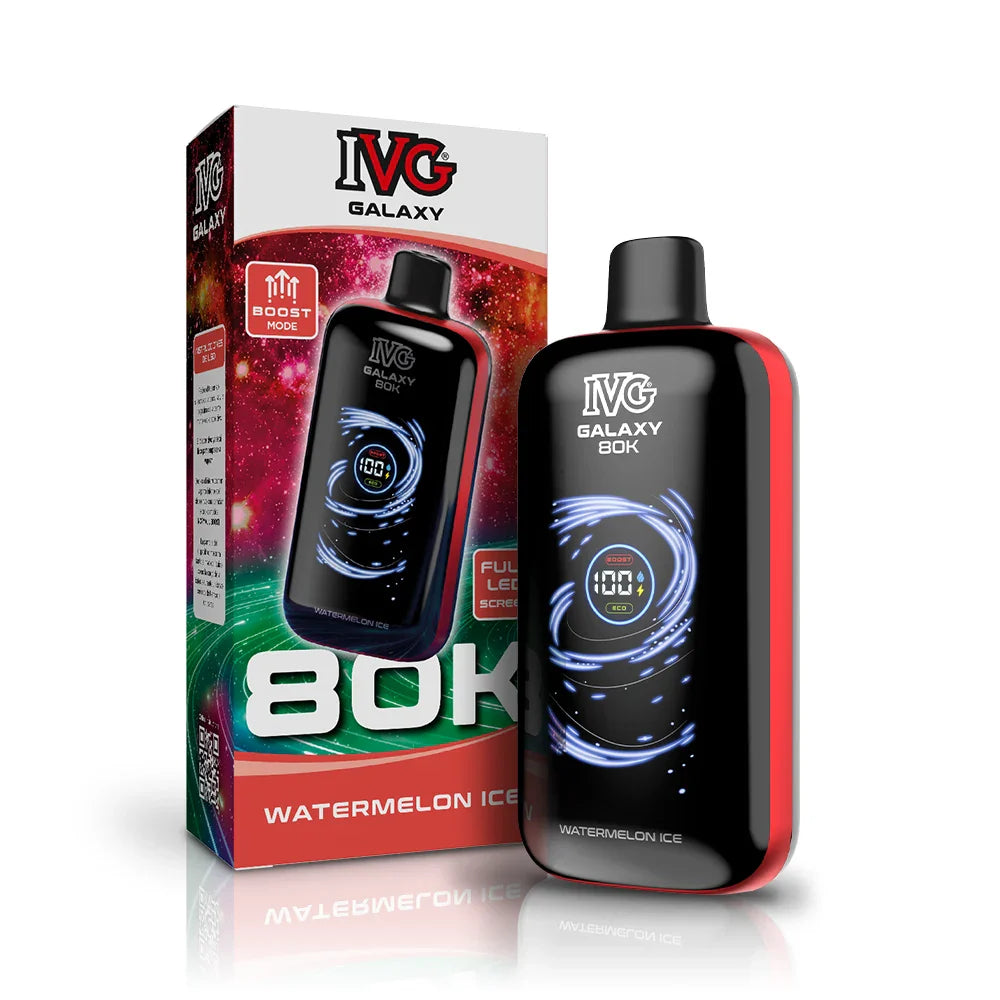IVG Galaxy 80000 Sandía Hielo 0mg vaper desechable - Pods Xpress