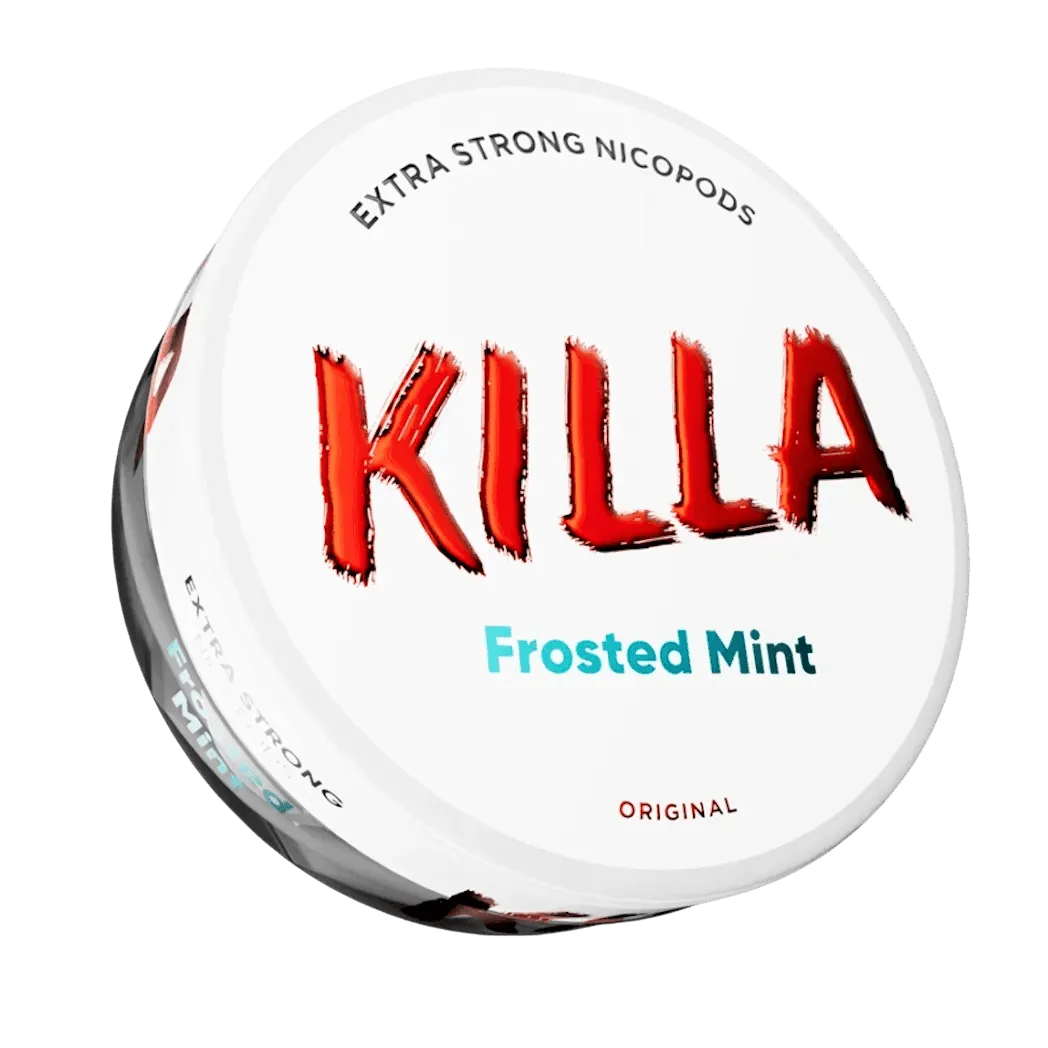 Killa Frosted Mint bolsitas de nicotina sin tabaco