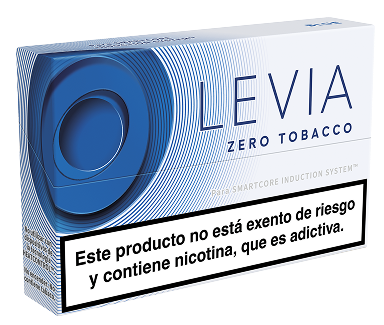 levia cajetilla nicotina azul