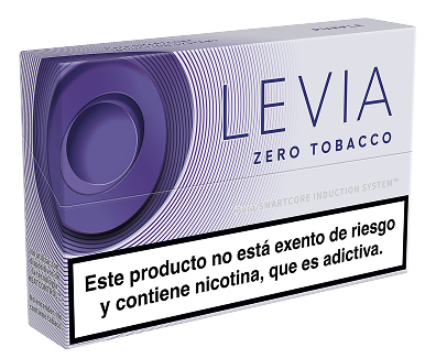 levia cajetilla nicotina purpura