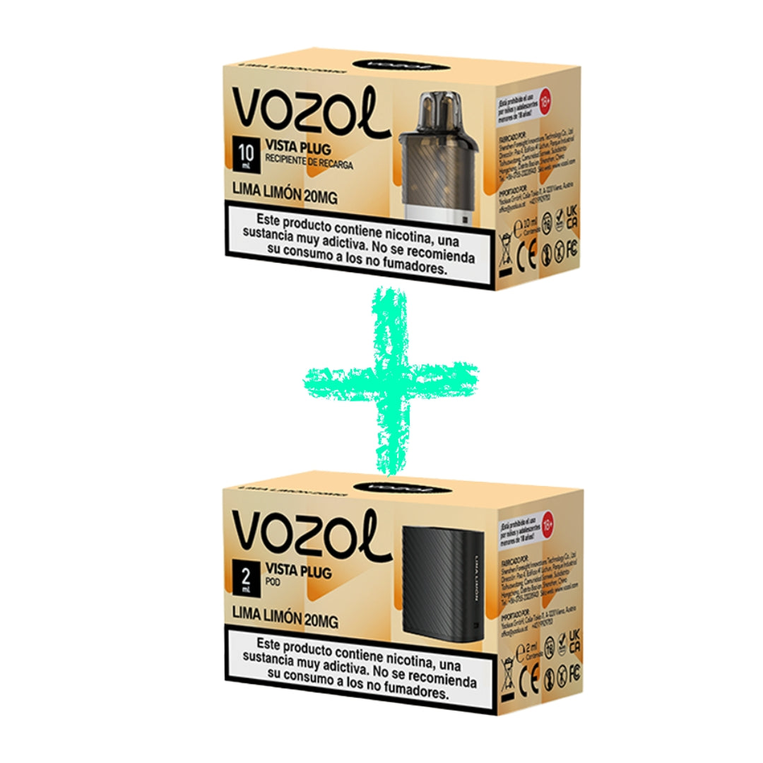 Capsulas para Vozol Vista Plug (10 + 2 ml) - PODS XPRESS