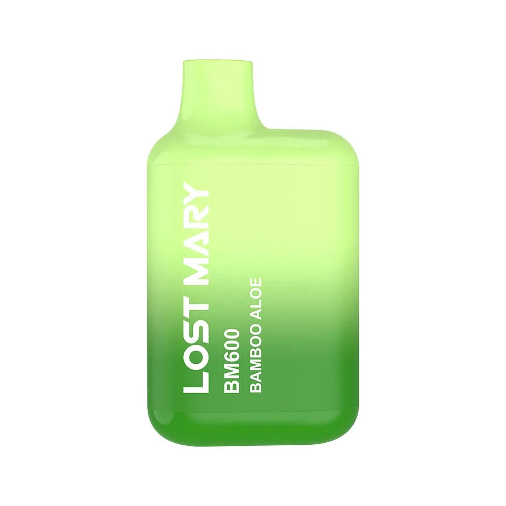lost mary bm600 bambu aloe 20mg bamboo aloe vape desechable