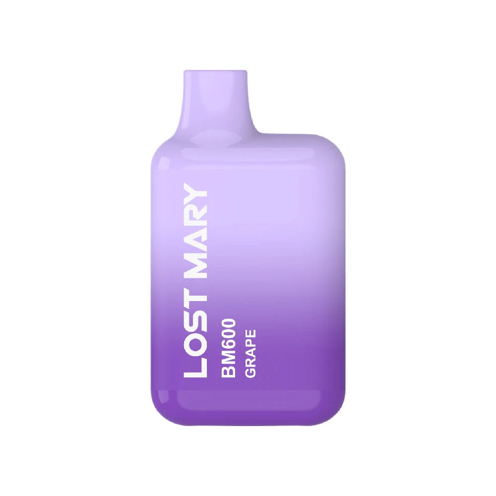 lost mary bm600 uva 20mg grape vape desechable