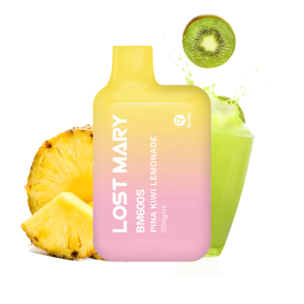 lost mary bm600s pina kiwi limonada 20mg pina kiwi lemonade vape desechable
