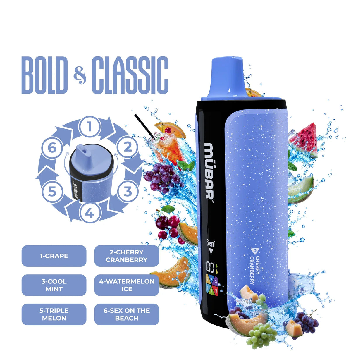 MUBAR 6EN1 240K Bold & Classic