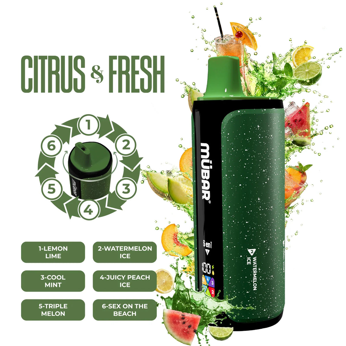 MUBAR 6EN1 240K Citrus & Fresh