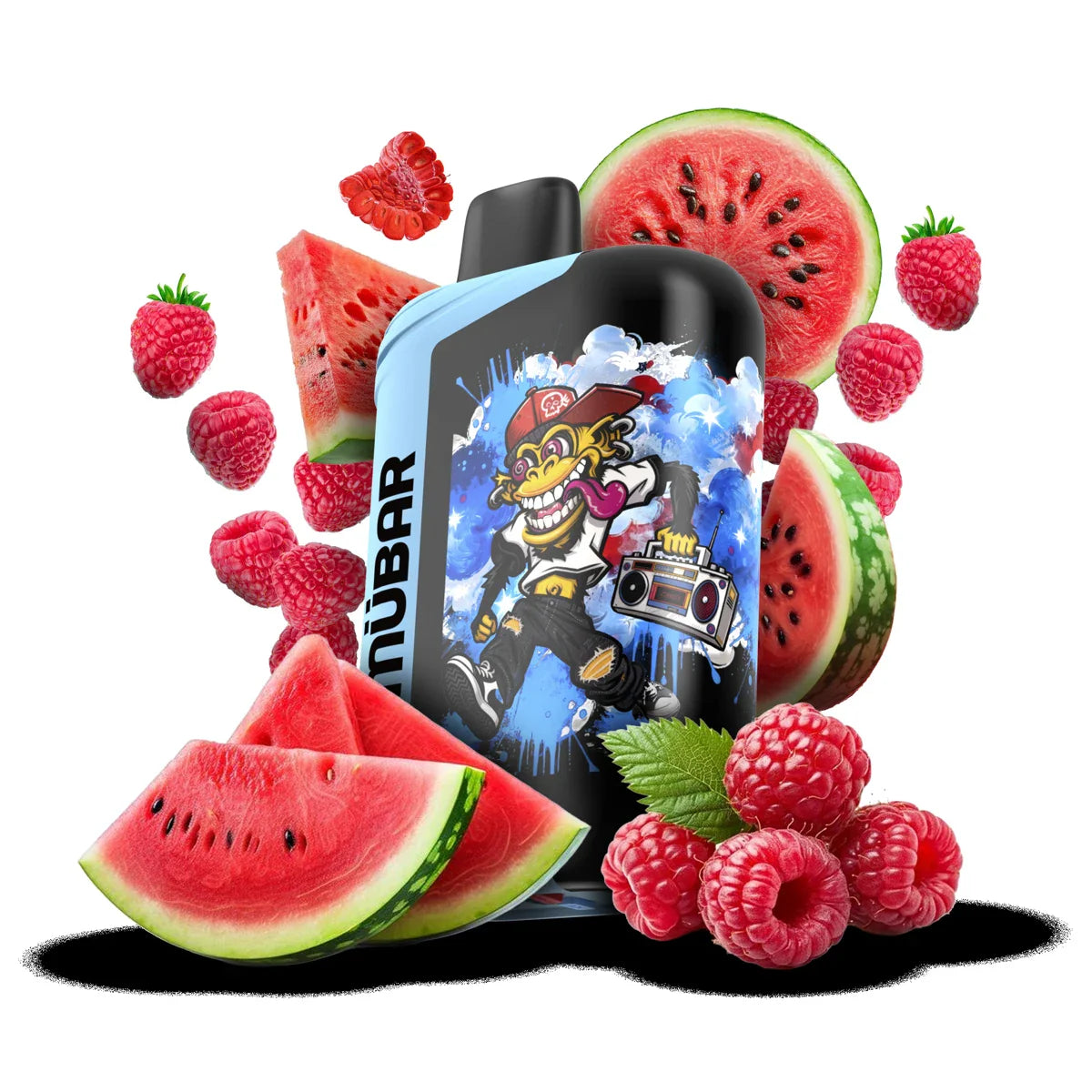 Mübar Eden Beast 50K 0mg Sin Nicotina Frambuesa Sandía