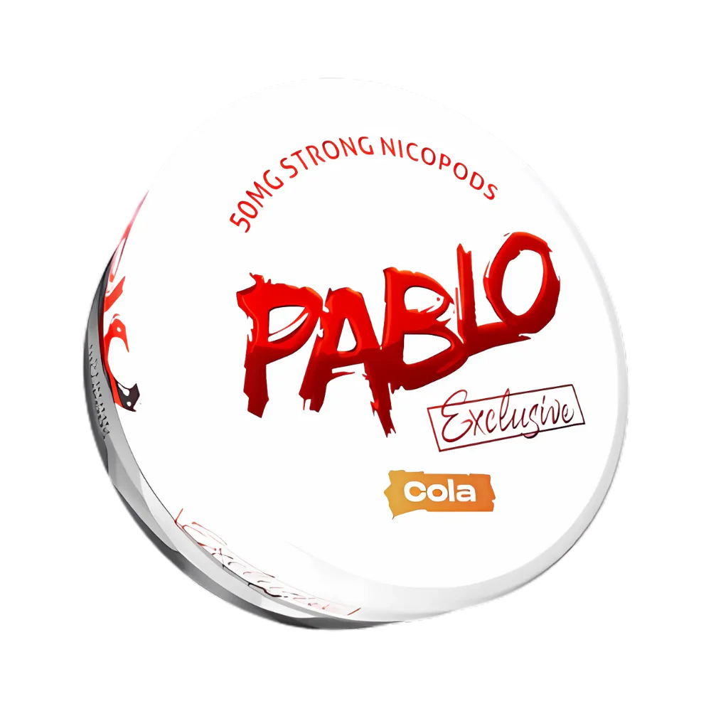 pablo exclusive bolsitas nicotina 50mg cola