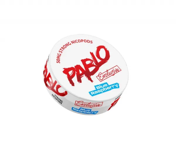 pablo exclusive bolsitas nicotina 50mg frambuesa azul