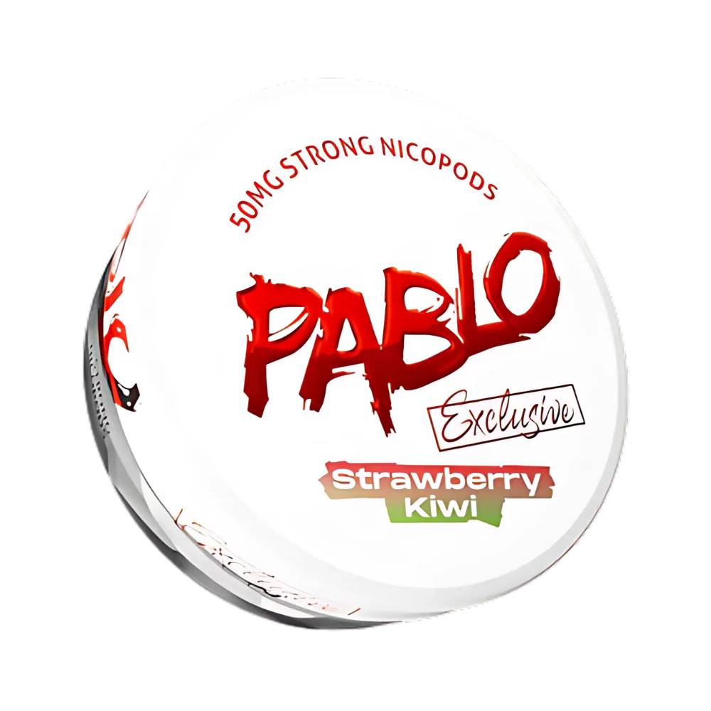 pablo exclusive bolsitas nicotina 50mg fresa kiwi