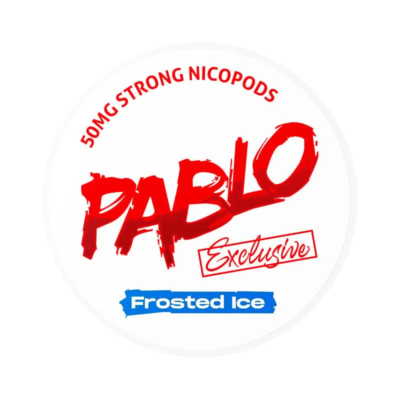 pablo exclusive bolsitas nicotina 50mg hielo helado