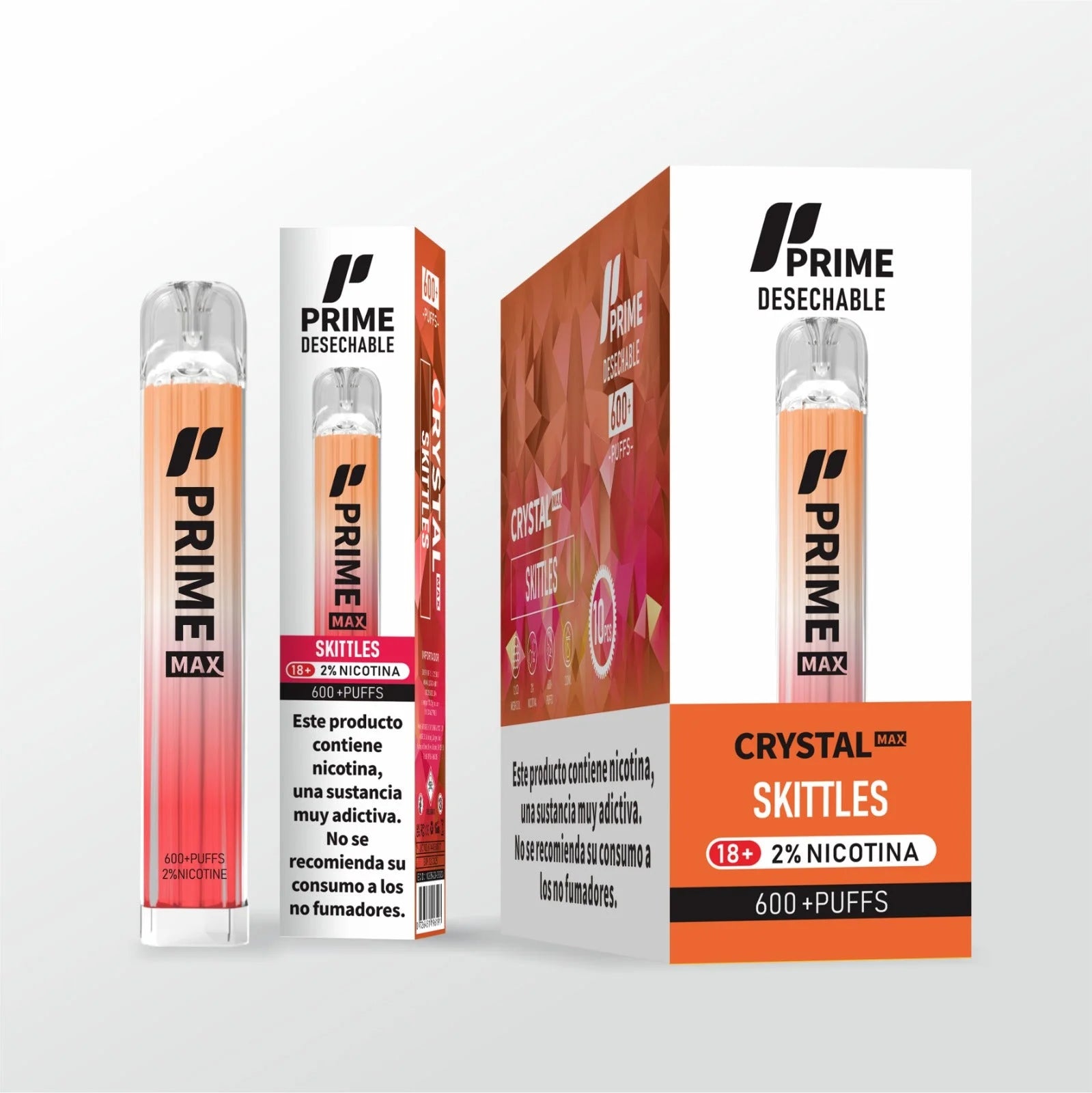 prime bar vape desechable variante 20