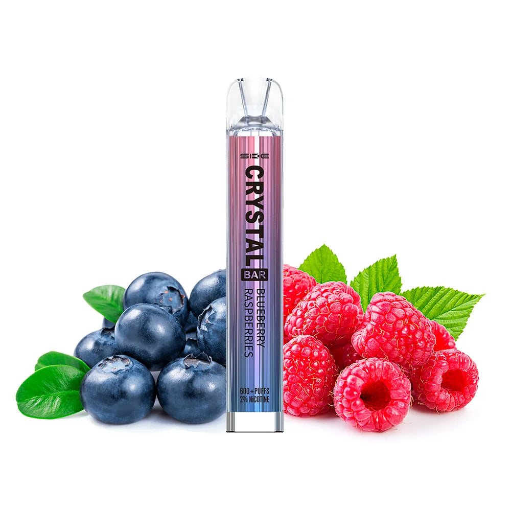 ske crystal bar vape desechable 20mg arandano frambuesa