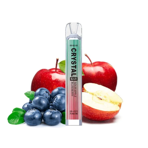 ske crystal bar vape desechable 20mg manzana acida arandano 1