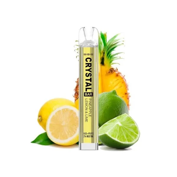 ske crystal bar vape desechable 20mg pina lima limon