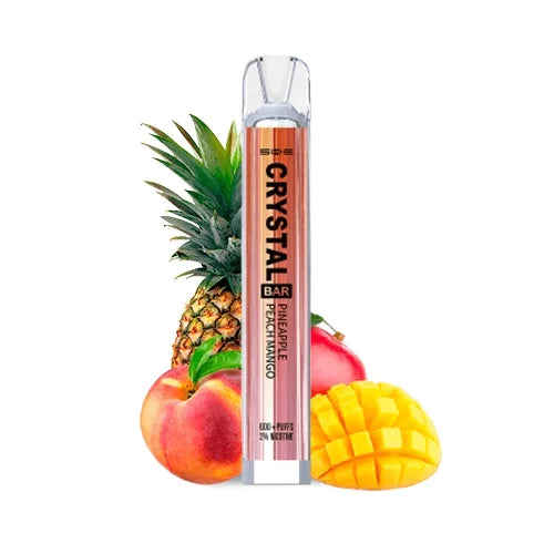 ske crystal bar vape desechable 20mg pina melocoton mango
