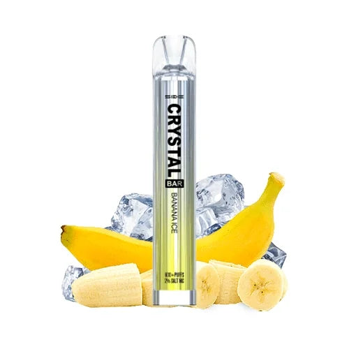 ske crystal bar vape desechable 20mg platano hielo