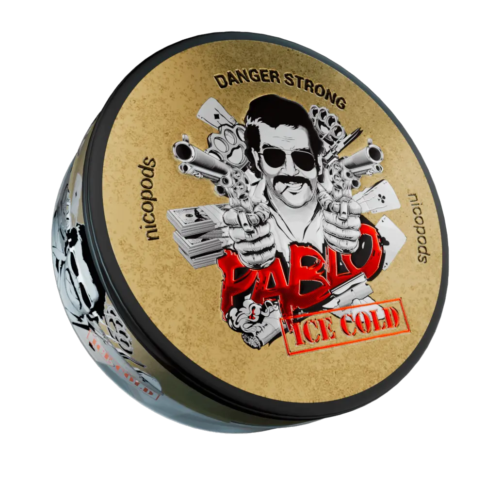 Snus Pablo Ice Cold 30mg 24mg por bolsita menta fría sin tabaco