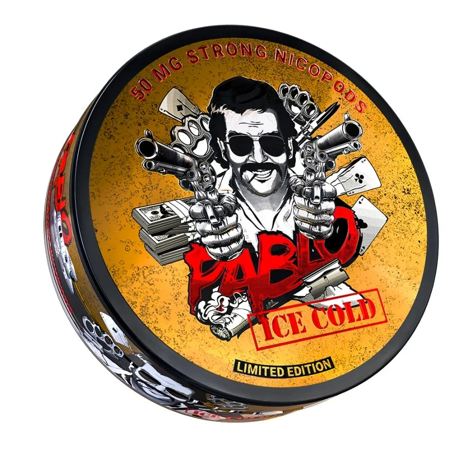 Snus Pablo Ice Cold Limited Edition 50mg 35mg por bolsita sin tabaco