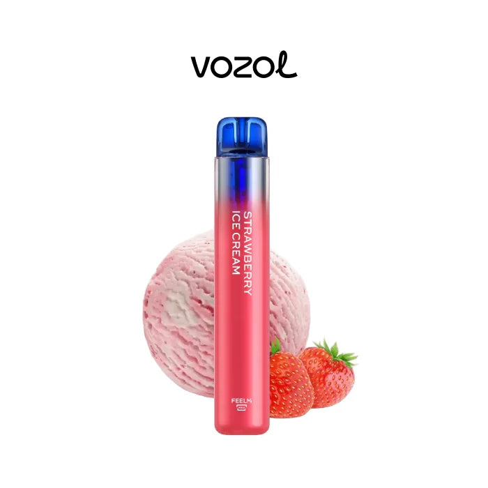 vozol neon 800 vape desechable 20mg helado fresa