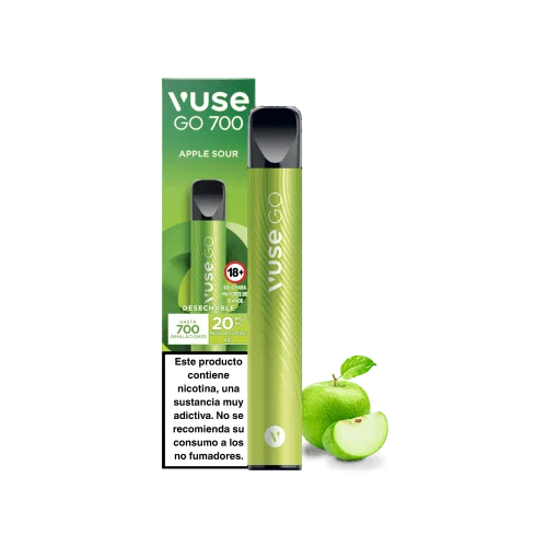 vuse go 700 manzana verde 20 vape desechable