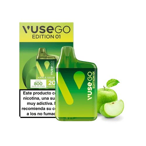 vuse go box manzana 20 1 vape desechable