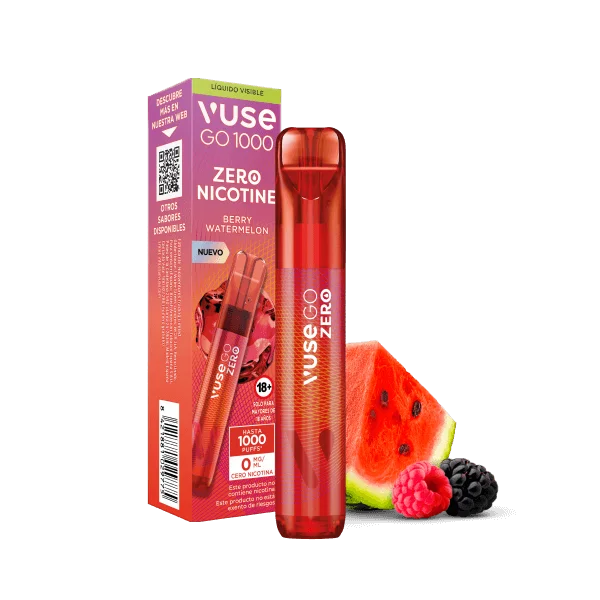 vuse vuse go 1000 frutos rojos y sandia 0 vape desechable